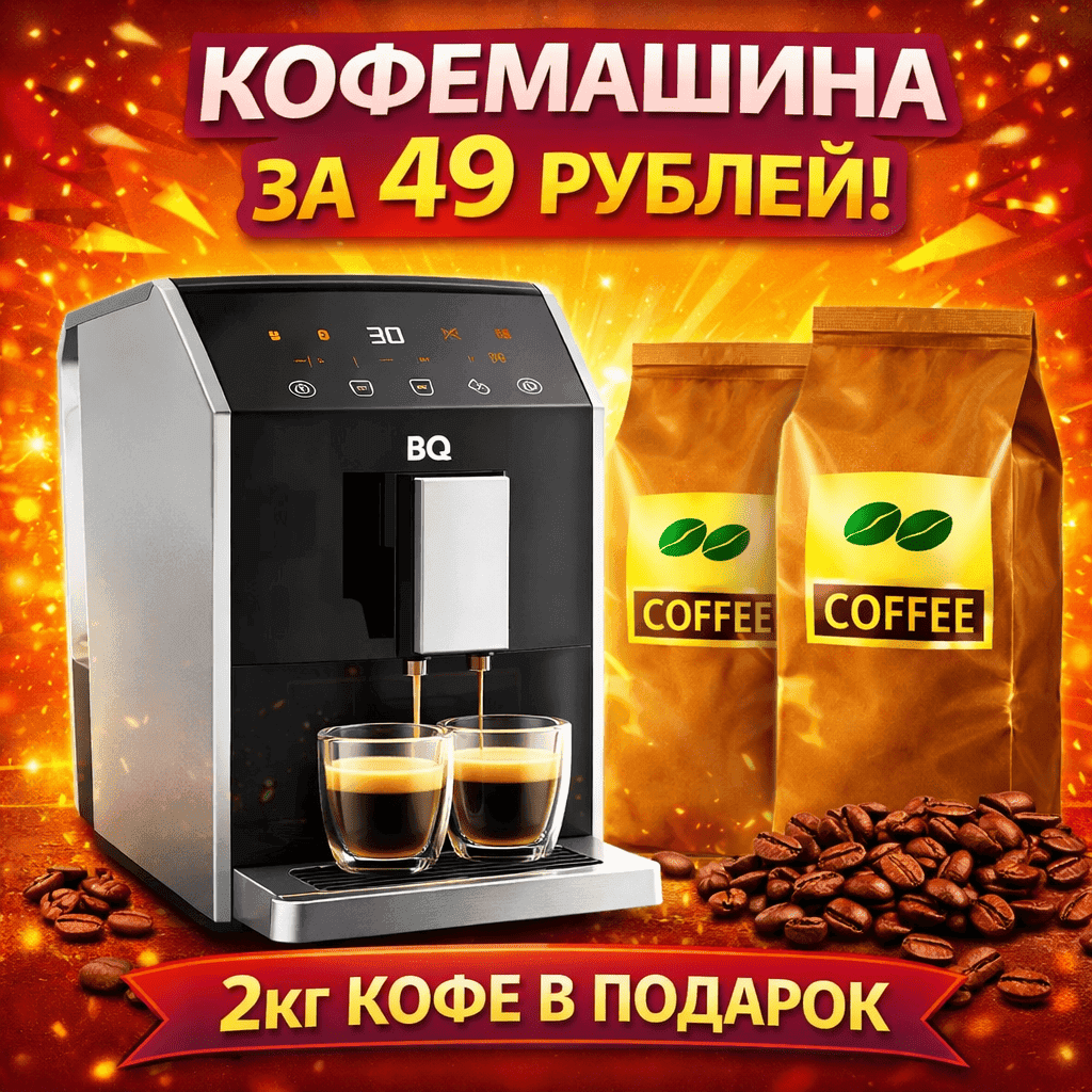 Кофемашина + кофе